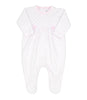 Pink Heart Footie