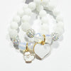Heart Me Winter White Bracelets