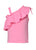 Baby Sara Pink Ruffle Shirt