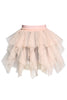 Ruffle Top and Hanky Mesh Skirt