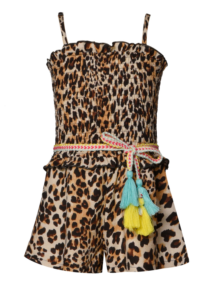 Leopard Romper