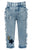 Denim Frayed Jeans
