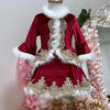 Mrs. Claus Velvet Dress