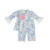 Haute Baby Periwinkle Criss Cross Set