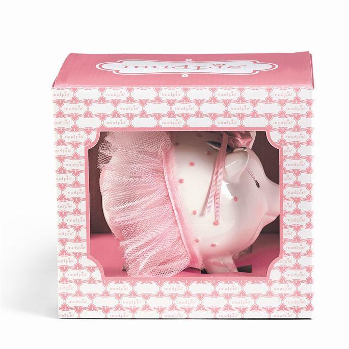 Mud Pie Ballerina Piggy Bank