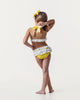 Yellow Ruffle Bikini