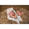 Daisy Baby Chardonnay Hat in Pink or Cappucino