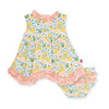 Magnificent Baby Citrus Bloom Dress & Bloomer