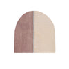 Color Block Blanket in Mauve/Pink