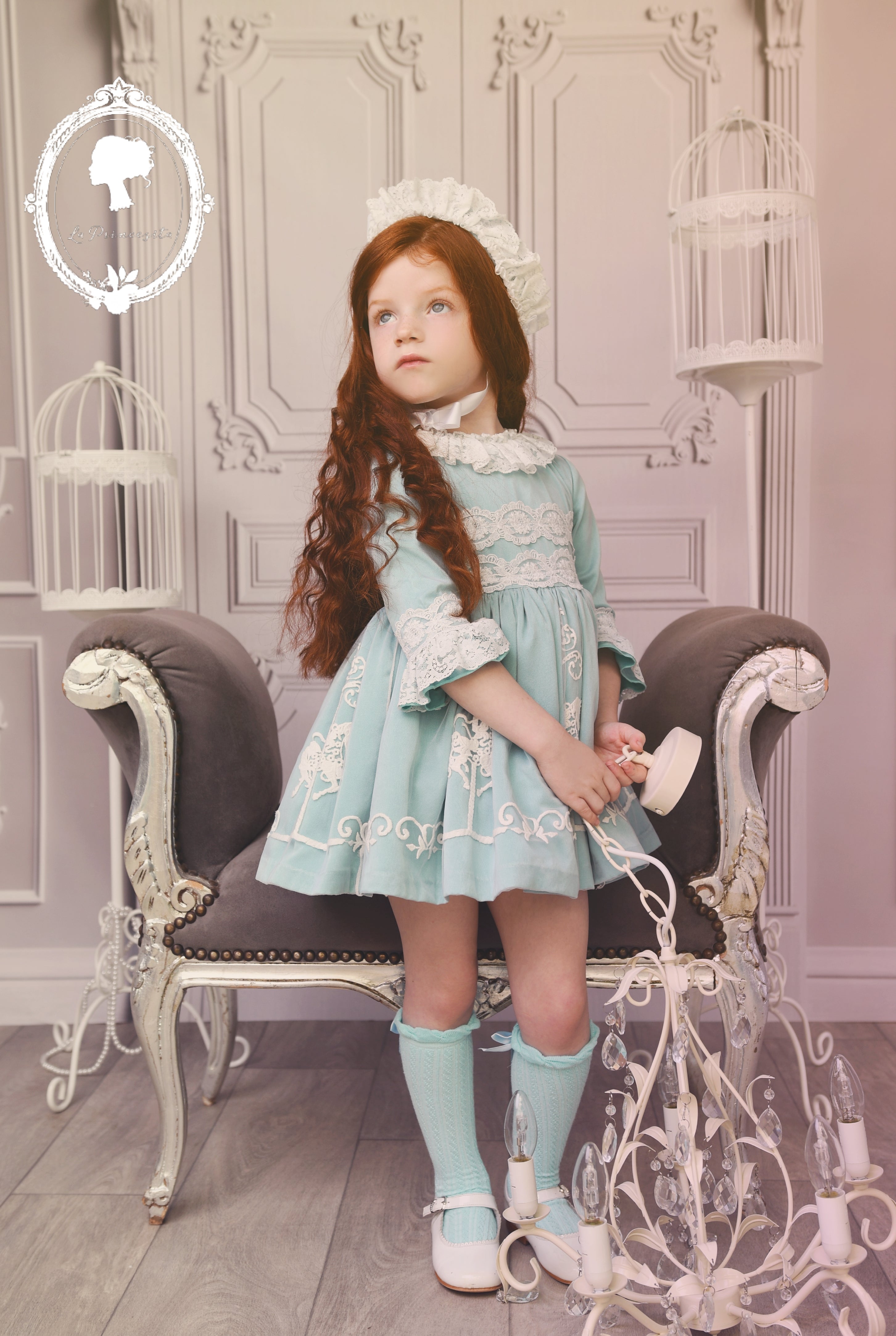 Dreamy Blue Ruffled Dress