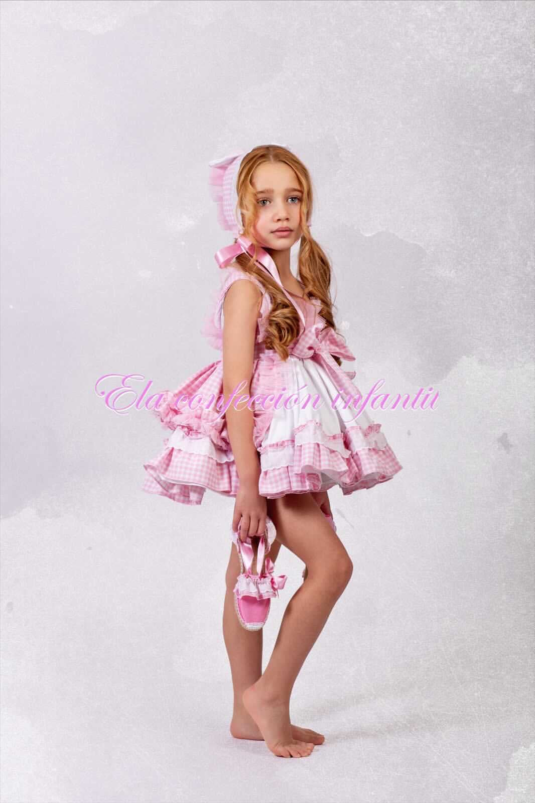 Sonata Pink Chanel Dress 5Y