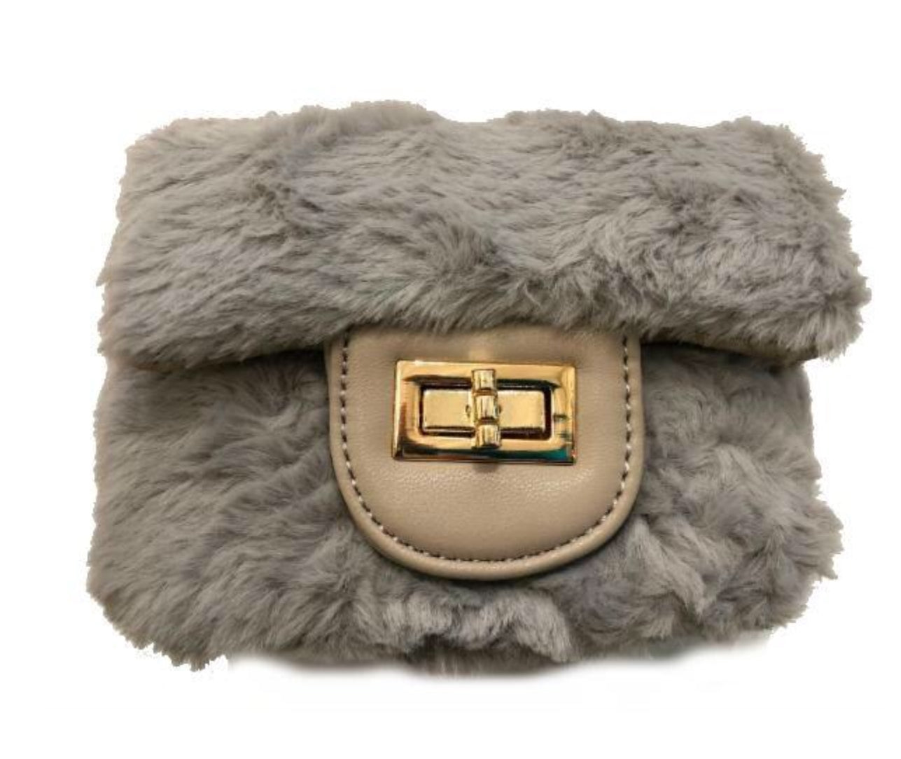 Faux Fur Purse