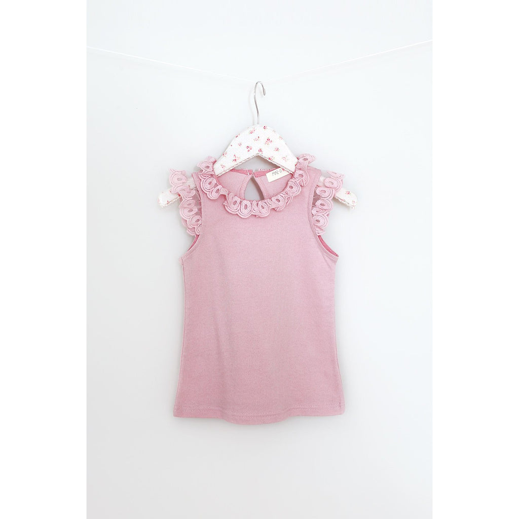 Maeli Rose Lace Collar Tank