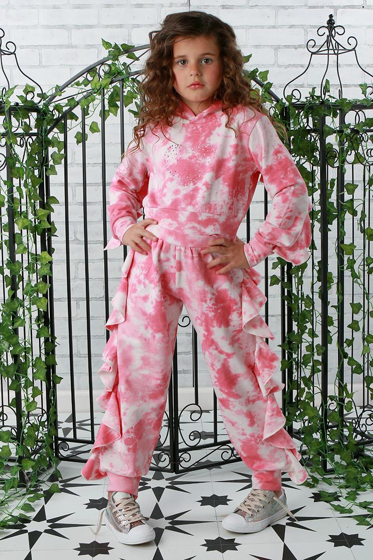 Pink tie dye discount pajamas