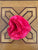 Hot Pink Taffeta Clip or Headband