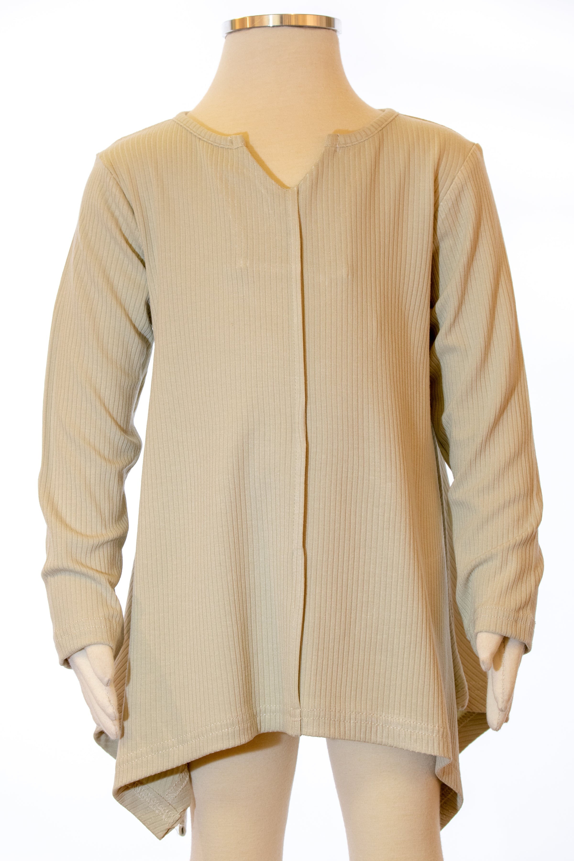 Sage Handkerchief Top