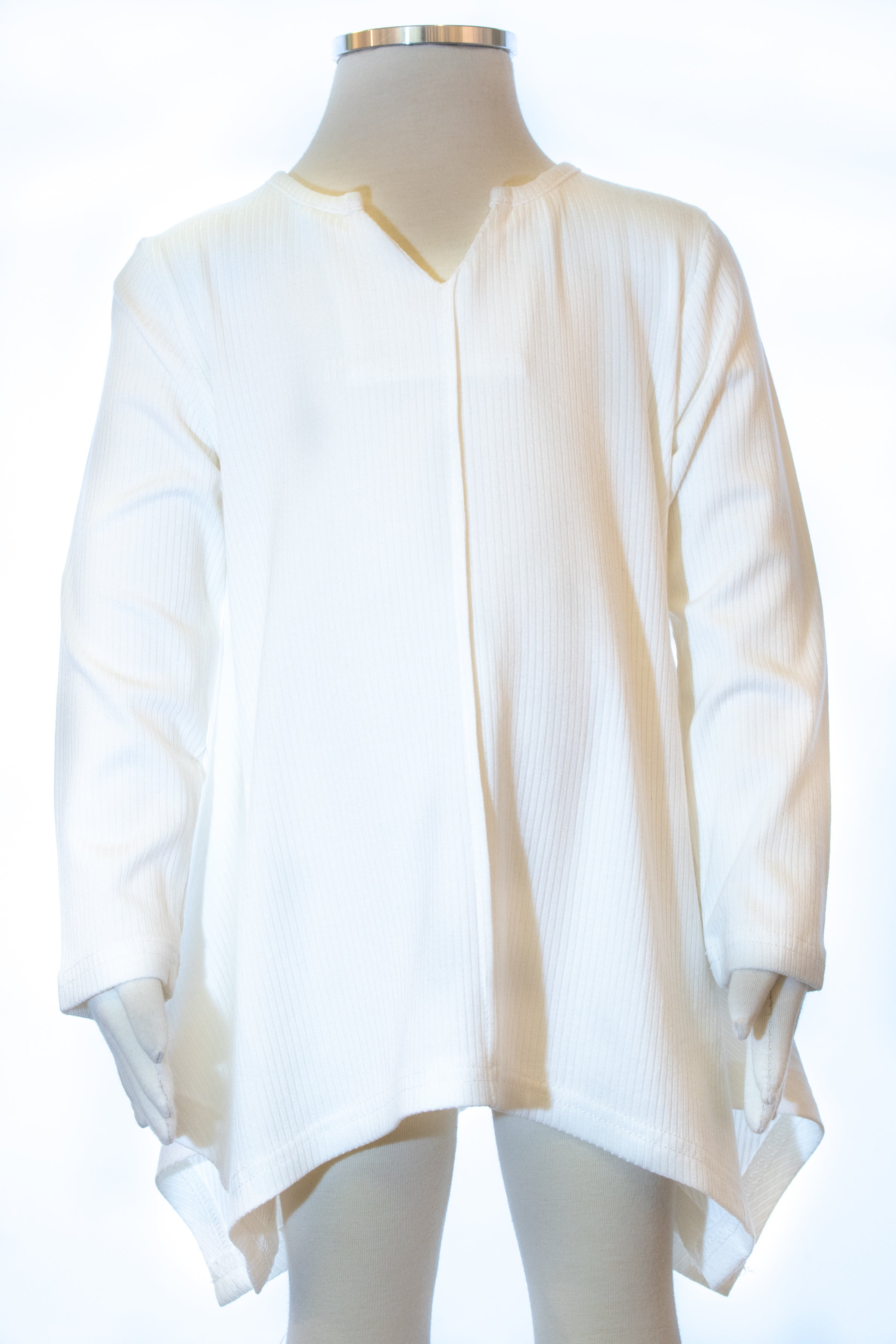 White Handkerchief Top