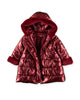 Girls Metallic Coat
