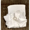 Cradle Cuties Satin Cutie Bow Hat - White