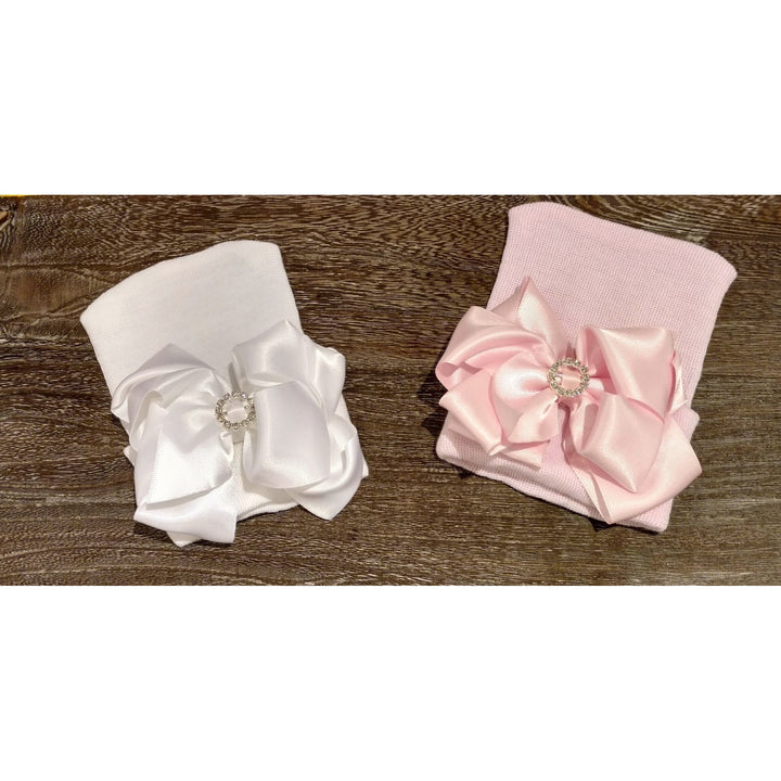 Cradle Cuties Satin Cutie Bow Hat