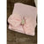 Cradle Cuties Crystal & Pearl Bow Hat - Pink Chiffon