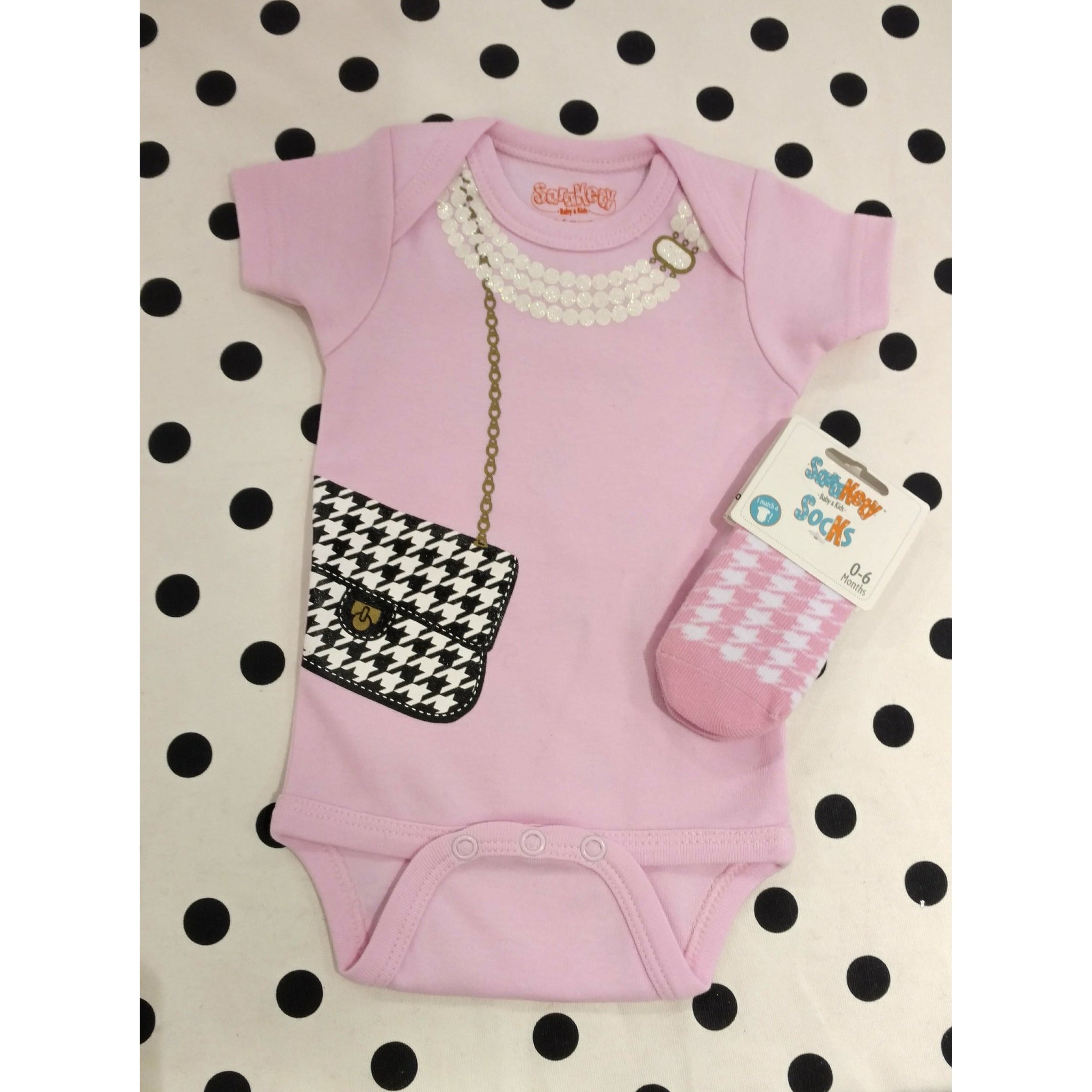 Sara Kety Houndstooth Socks