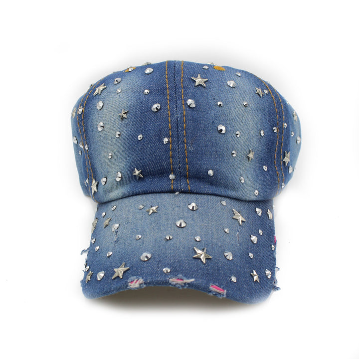 Maniere Denim Star Hat