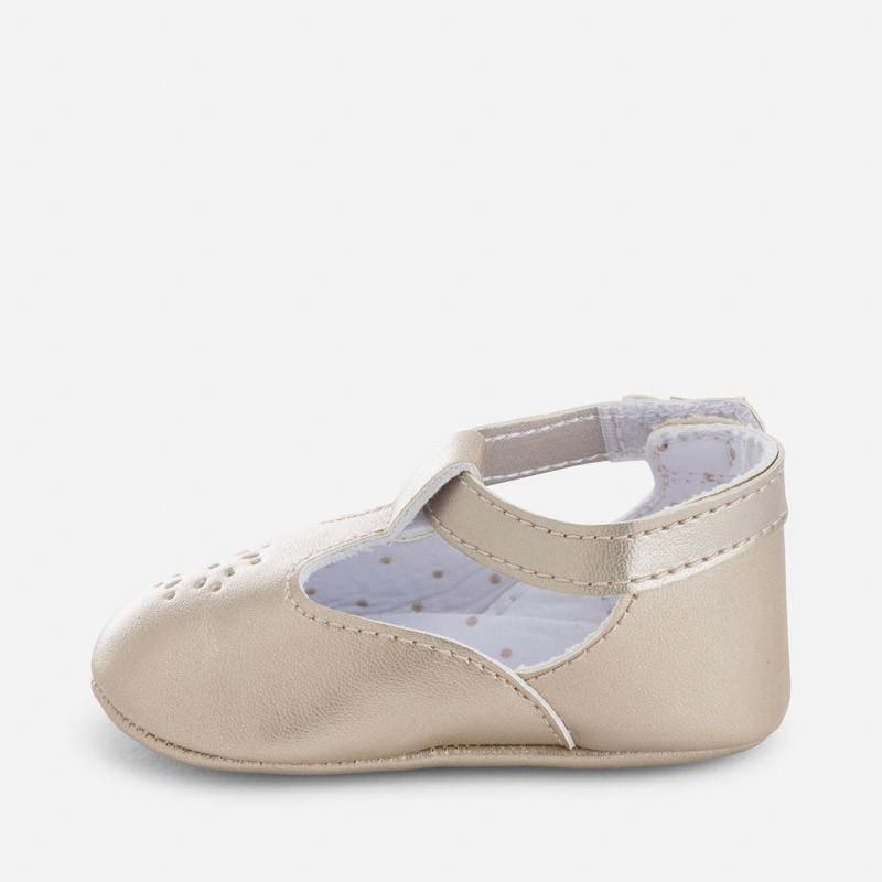 Mayoral Baby Shoes in Champagne