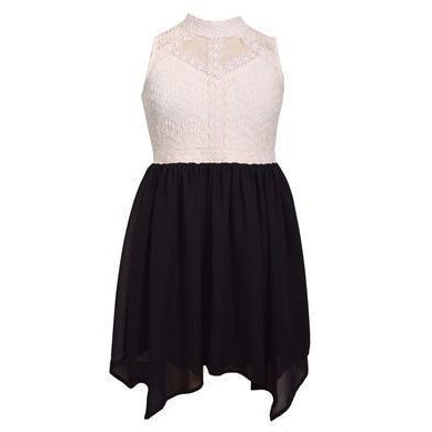 Bonnie Jean Lace and Chiffon Tween Dress