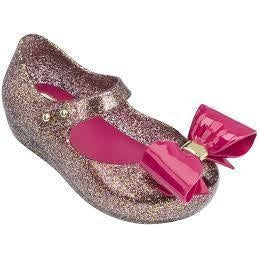 Mini Melissa Ultragirl Pink Glitter