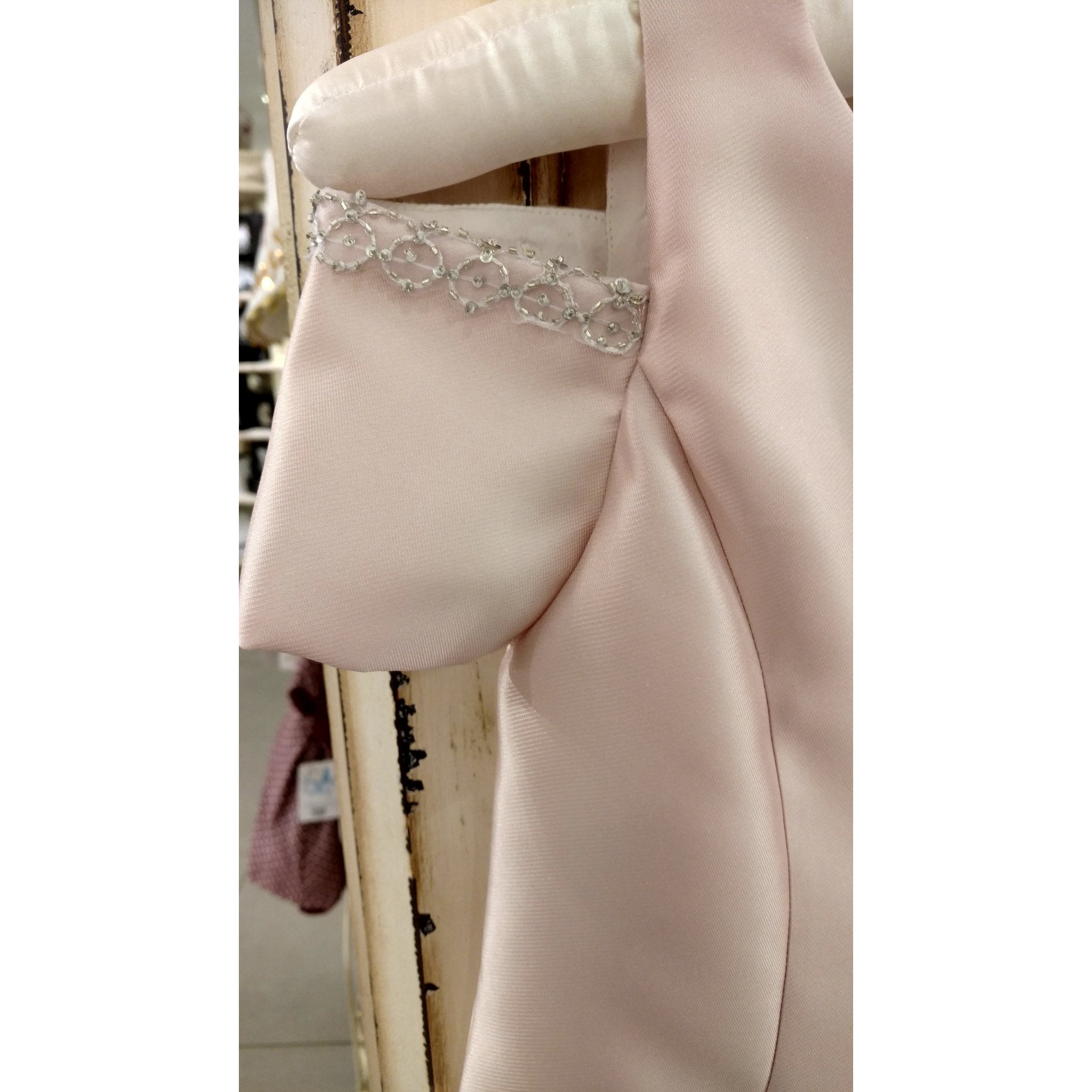 Zoe, Ltd Blush Cold Shoulder Dress