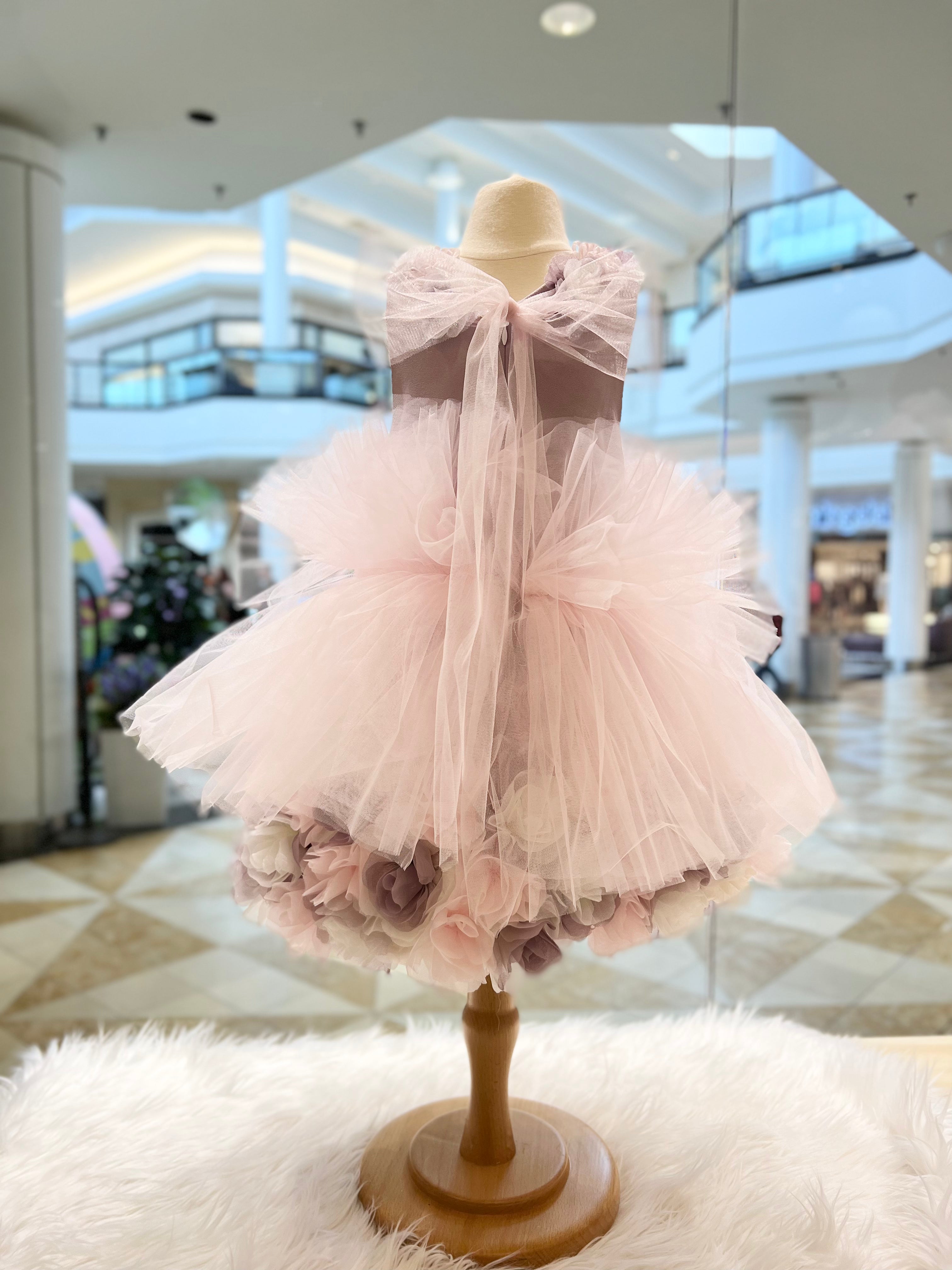 The Anna Dress in Purple