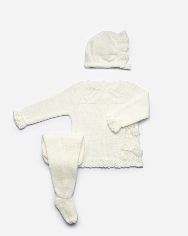 Juliana Knit Ivory Knit Set