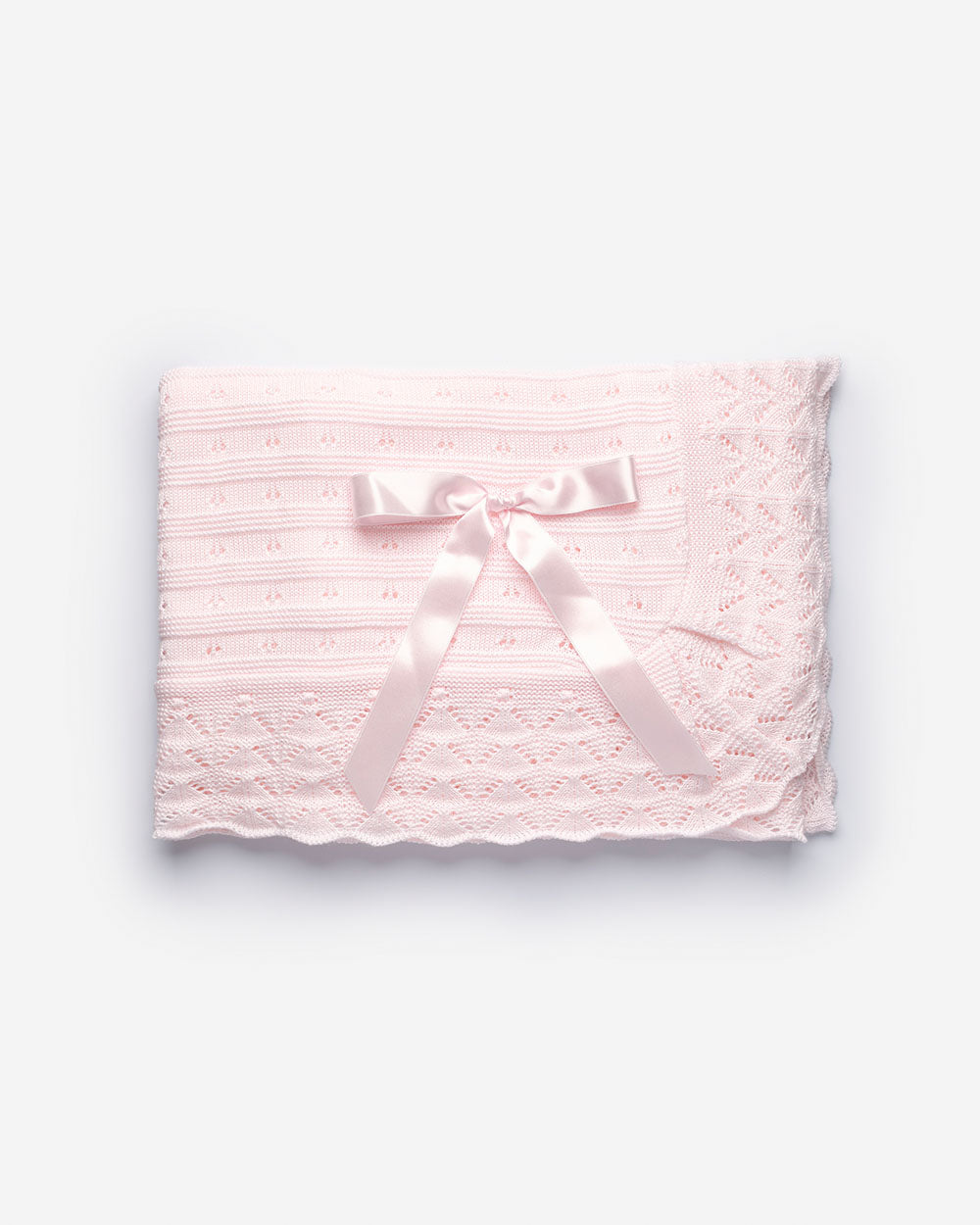 Pink Knit Blanket