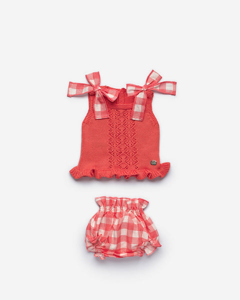 Coral Knit Set