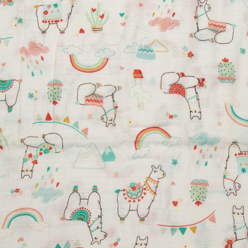Loulou Lollipop Llama Swaddle