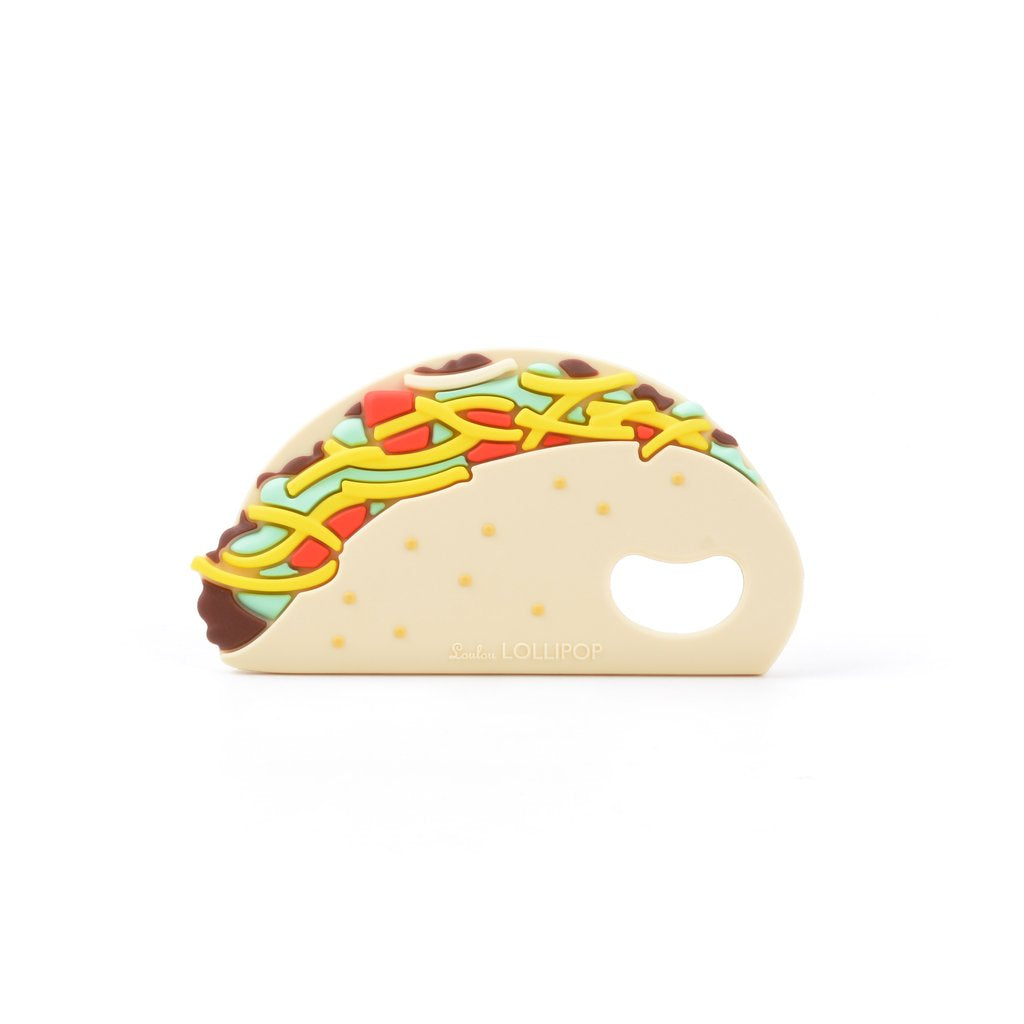 Taco Silicone Teether loulou lollipop