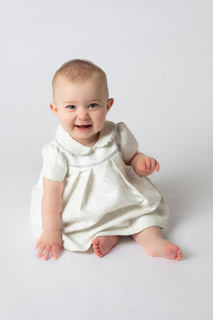 Sparkle Jacquard Infant Dress