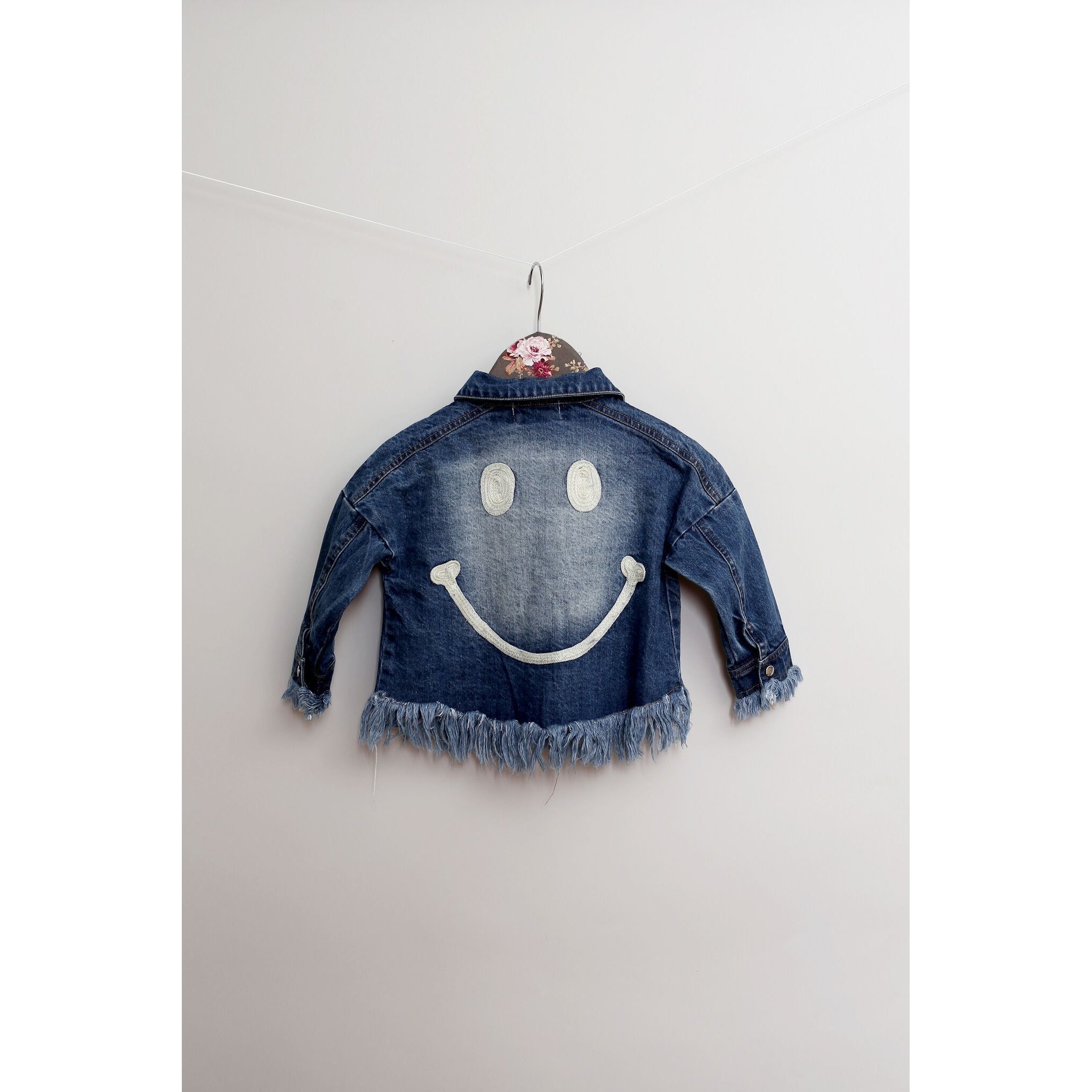 Maeli Rose Denim Smile Jacket