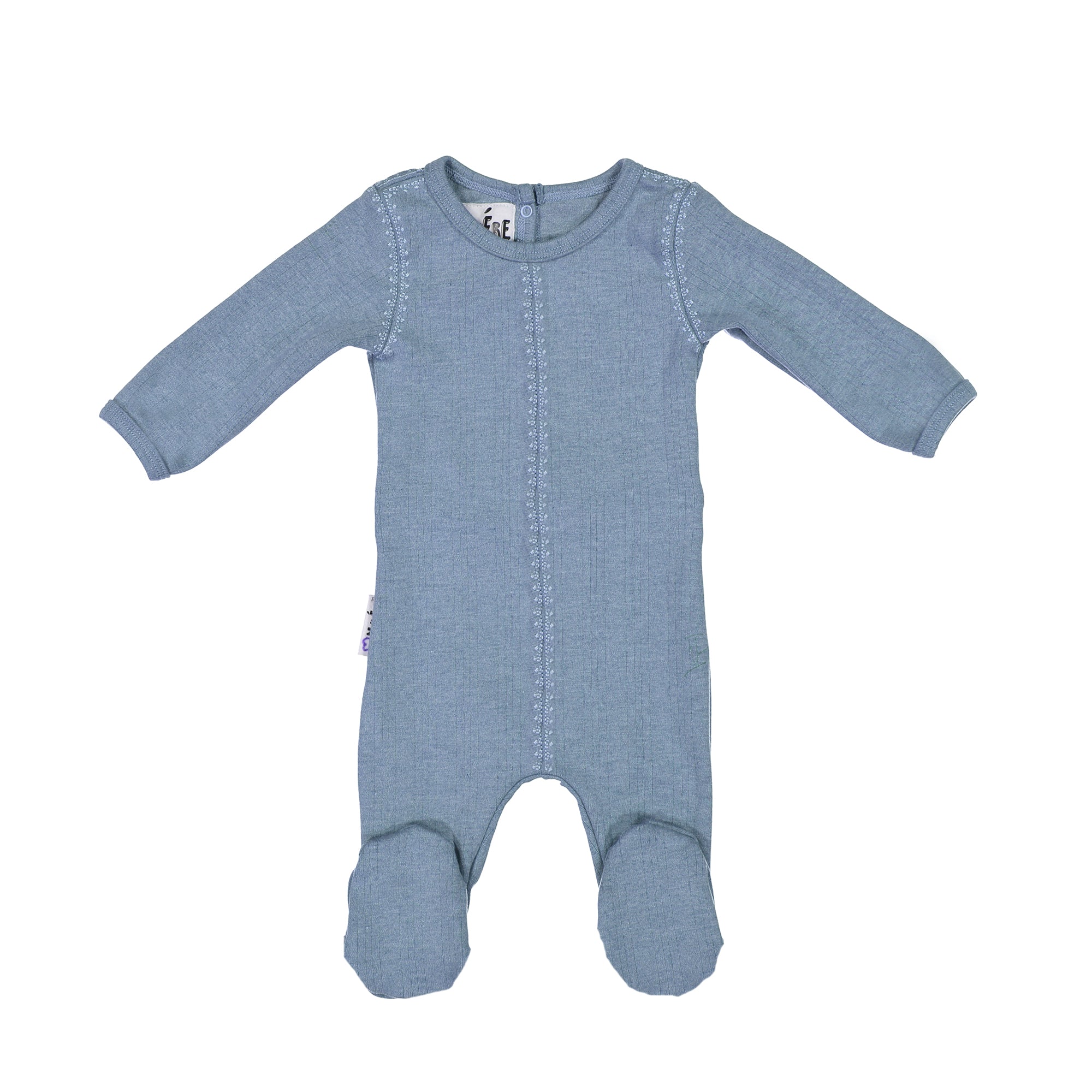 Maniere Ribbed Stitch Footie