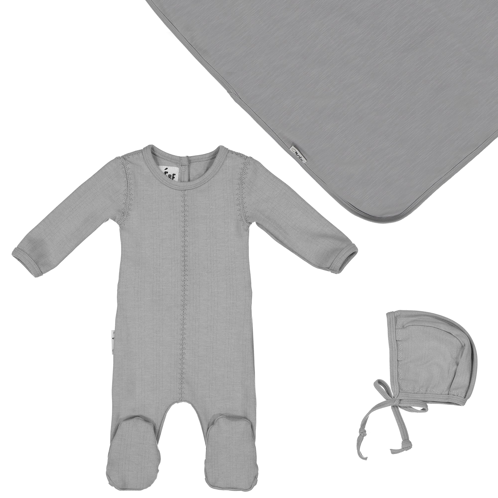 Maniere Ribbed Stitch Footie