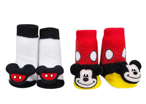 Waddle Mickey Mouse Rattle Socks