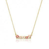 Twin Star I Love My Jewels Bar Necklace