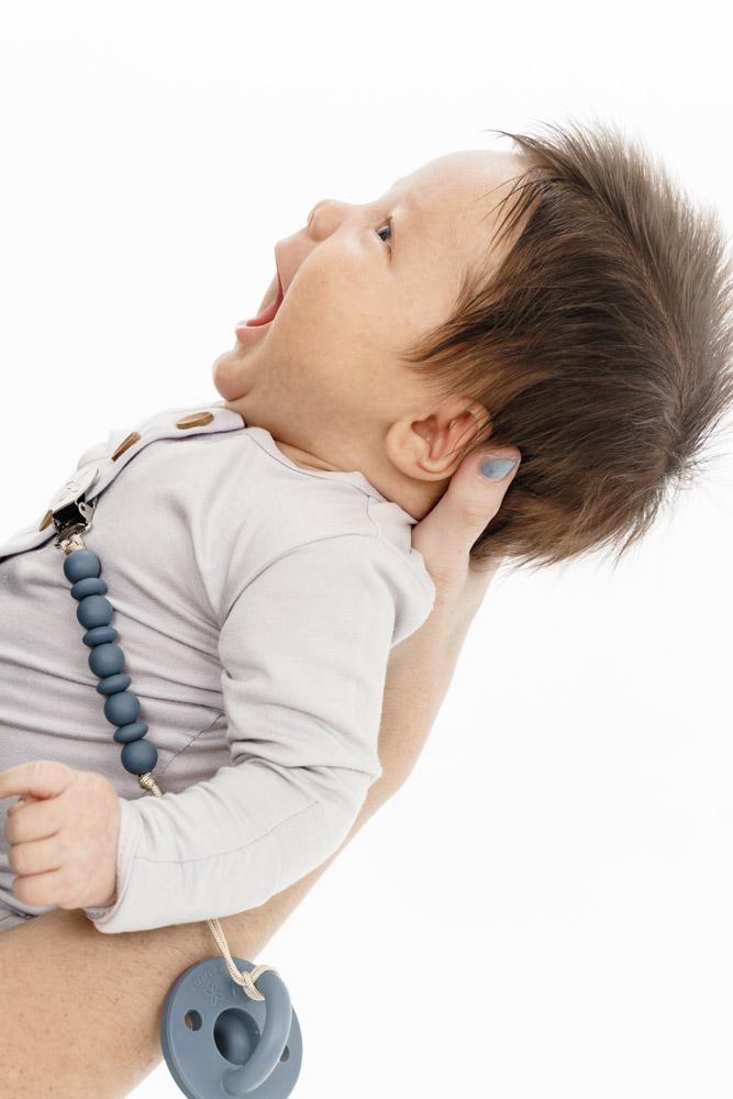 Papillon Bebe Pacifier and Clip