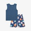 Posh Peanut Homer Tank Top & Short Set