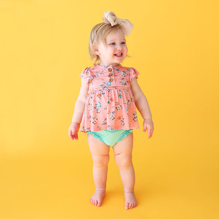 Posh Peanut Betty Top & Bloomer Set