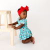 Posh Peanut Ladybug Twirl Skirt Bodysuit