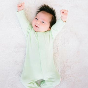 Magnificent Baby Pastel Green Footie