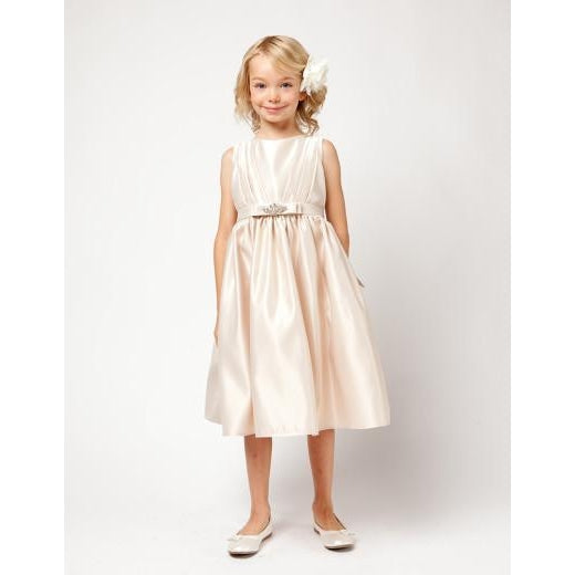 Sweet Kids Satin Dress