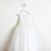Satin & Metallic Lace Dress